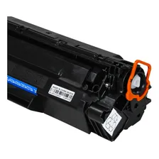 3x Toner Cartucho Compatível Hp Cb435a Cb436a Ce278a Ce285a2 Tinta Preto Foto mini  3