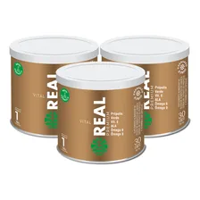3x Vital Real Pr贸polis Verde 750mg Vital 脗tman 30 Capsulas Sabor Sem Sabor Foto mini 1