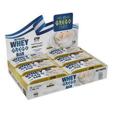 3x Whey Bar Grego - Caixa Com 12 Unidades Cada - Nutrata Sabor Beijinho Foto mini  2