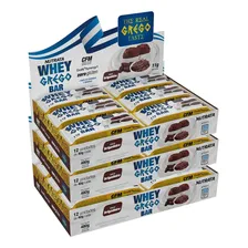 3x Whey Bar Grego - Caixa Com 12 Unidades Cada - Nutrata Sabor Brigadeiro Foto mini 4