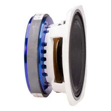 4 Alto Falante Qvs Medio Grave 6mgs250 - 6 Polegadas Woofer Cor Branco Foto mini 2