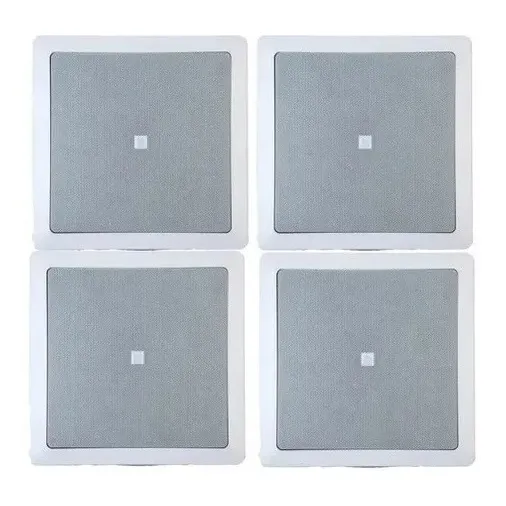 4 Arandelas De Embutir Jbl 6co1q Branco Alto Falante Foto 1