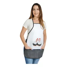 4 Avental Impermeável Bolso Duplo Cozinha Casa Bela Larissa Cor 4 Avental Diferentes Foto mini 4