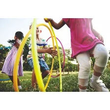 4 Bambolês Arco Infantil Reforçado 55cm Colorido Atacado Foto mini  3