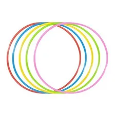 4 Bambolês Arco Infantil Reforçado 55cm Colorido Atacado Foto mini  2