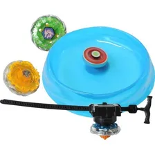 4 Beyblade Metal Blayblade Lançador Arena Brinquedo Pião Cor Colorido Foto mini 4