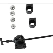 4 Beyblade Metal Led 5d + Lançador + Pião Tornado Com Arena Foto mini 4