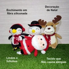 4 Bichos De PelĂșcia De Natal Antialergico Fofinhos Foto mini 3