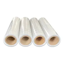 4 Bobinas Filme Stretch 3kg 500x0,25 Virgem - 4 Rolos Foto mini 2