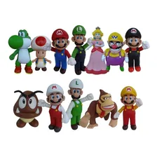 4 Bonecos Grandes Do Super Mario Bros Para Coleção Foto mini  2