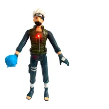 4 Bonecos Naruto Articulado Acessórios Sasuke Kakashi Minato Foto mini  3