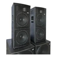 4 Caixas Amplificada Ativa + Passiva 2x12 Sub 18 3200w Cor Preto 100v/240v Foto mini 4