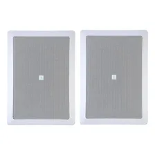 4 Caixas De Embutir Arandela Jbl 6w21rt Retangular 100w Rms Cor Branco Foto mini  2