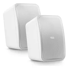 4 Caixas Som Ambiente Outdoor Externo 6hs Frahm Branca 140w Foto mini  2