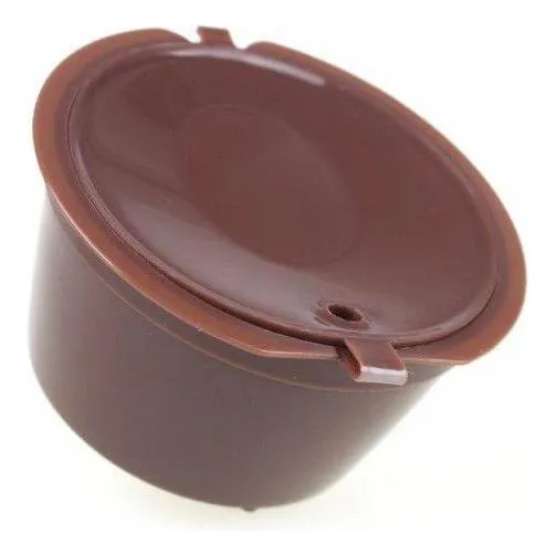 4 Cápsulas Reutilizável Dolce Gusto Recarregável Marrom Foto 1