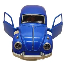 4 Carrinhos De Ferro Carro Fusca Fricção Fusquinha Miniatura Foto mini  2