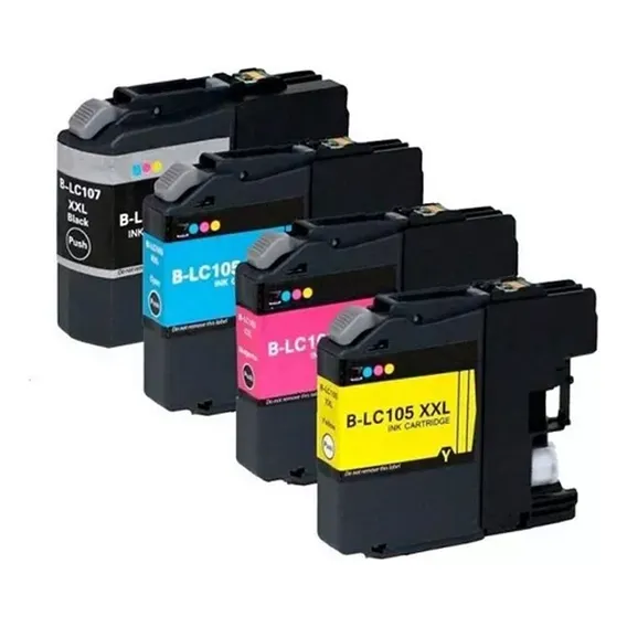 4 Cartucho Compativel Lc103 L105 107 J4310 J6520 J6720 J6920 Foto 1