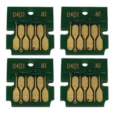 4 Chip Caixa Manutenção CompatÃvel Epson T04d100 L6191/l6171 Foto mini 1