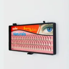 4 C铆lios Tufos Sem N贸 Para Alogamento 6d Seda Volume Russo Foto mini 4