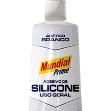 4 Cola Silicone Acético Selante Vedante Branco Uso Geral 50g Foto mini 2