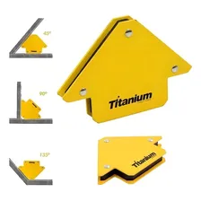 4 Esquadro Magnético Para Inversora Solda 12kg Serralheiro Foto mini 3
