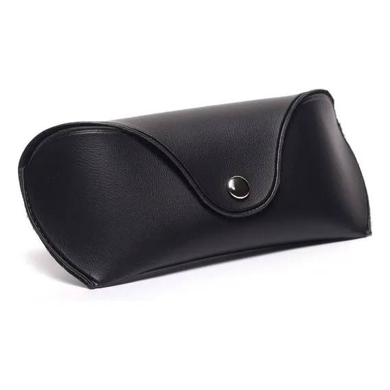 4 Estojo Case Bolsa P/ Oculos De Sol Armação Oculos De Grau Cor Preto Foto 1