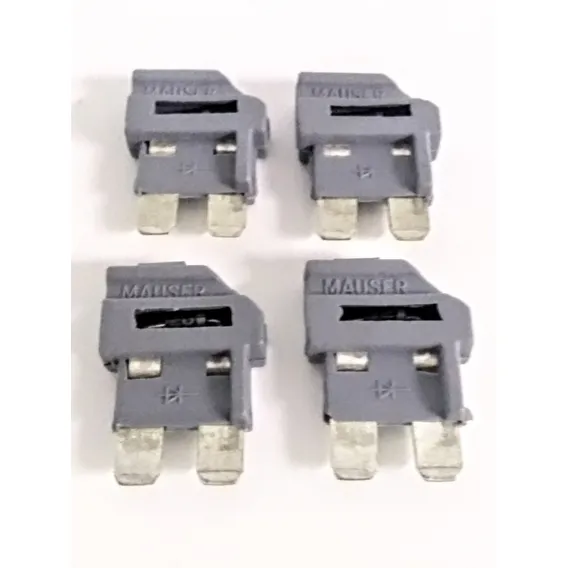 4 Fusiveis Diodo 1a 700v (cinza) Mercedes Benz Mauser 4706f Foto 1