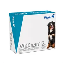 4 Ivercanis 12mg Para Cães De 60kg - Blíster 4 Comprimidos Foto mini 2