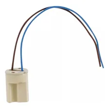 4 Lampada Led Halopim G9 5w + 4 Soquete G9 Rabicho Luz Branco-quente 127/220V Foto mini 4