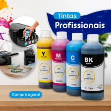 4 Litros Tinta CompatÃvel Para Epson L3250 L3150 Ecotank Tinta Preto | Ciano | Magenta | Yellow Foto mini 3