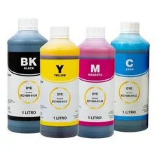 4 Litros Tinta CompatÃvel Para Epson L3250 L3150 Ecotank Tinta Preto | Ciano | Magenta | Yellow Foto mini 1