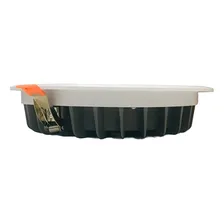 4 Luminárias Embut Slim Downlight Led Cob 35w/3150 Lumens Estrutura Branco 110v 220v (bivolt) Foto mini 4