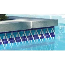 4 M X 20cm Faixa Piscina Borda Brilho Proteção Com Laminação Foto mini  2