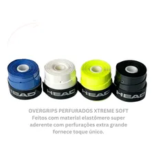 4 Overgrips Xtremesoft Perfurado Tackiness Sweat Absortion Foto mini 3