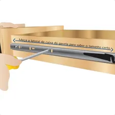 4 Pares Corrediça 40cm Corrediça Telescópica Trilho Para Gaveta - Compra Segura Ekom Foto mini 4