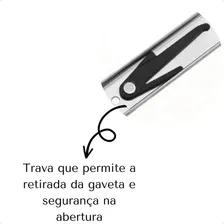 4 Pares Corrediça 40cm Corrediça Telescópica Trilho Para Gaveta - Compra Segura Ekom Foto mini 3