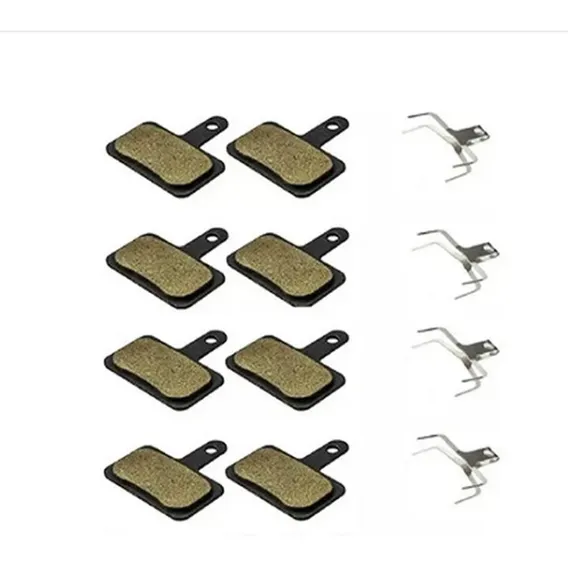 4 Pares Pastilha Freio Shimano Mt200 Mt315 M4050 Gts Deore Foto 1