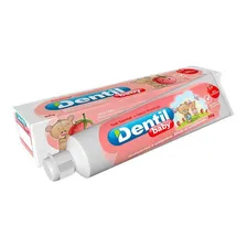 4 Pasta Dente Dentil Baby Sem Flúor Com Xilitol 0-3 Anos Foto  mini 1