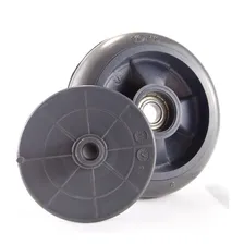 4 pç Rodízio Giratório 512 Carrinho Supermercado Roda Rol. Esfera 5 Polegadas Megaleo Foto mini 3