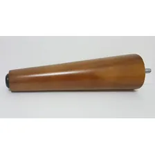 4 Pé Palito 30cm Com Rosca 5/16 Sofá Poltrona Recamier Puff Cor Amêndoa Marrom Claro Foto mini  2