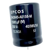 4 Peças Capacitor Eletrolítico 1500uf 250v 85°c Epcos Foto mini  2