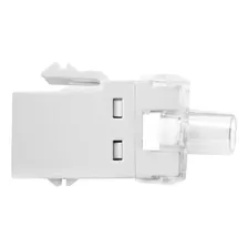 4 Peças Conector Fêmea Rj45 Keystone Cat6 Pier Tomada 8 Vias Foto mini 2