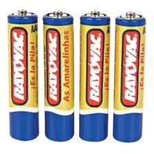 4 Pilhas Aaa Palito Zinco Rayovac Foto  mini 1