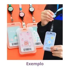 4 Porta Crachá Orelhas Gatinho Carteirinha Escolar Fofo Foto mini 4