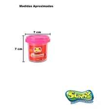 4 Potinhos De Massinhas Infantil Cores Neon 110g 3620 Sunny Foto mini 3