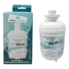 4 Refil Filtro De Água Bebedouro De Pressão Ibbl Bag40 Bag80 Cor Branco Foto mini  2