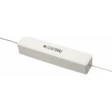 4 Resistor 20w 15r 15 Ohms Axial Porcelana Branco Foto mini 2