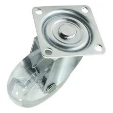 4 Roda Rodízio Rodinha Silicone Anti Risco 75mm 200kg Foto mini 4