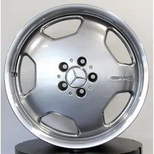 4 Rodas Amg Monoblock Aro 18 2 Talas 5x112 Et30/35 Cor Prata Diamantada Foto mini 4