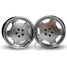 4 Rodas Amg Monoblock Aro 18 2 Talas 5x112 Et30/35 Cor Prata Diamantada Foto mini 3